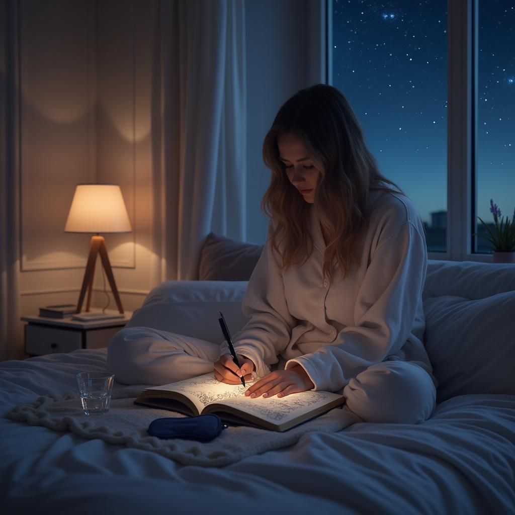 Mørkt, abstrakt mønster med tynde bølger